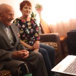 Губернатор края Виктор Томенко по видеосвязи поздравил с вековым юбилеем ветерана Великой Отечественной войны Алексея Боркова